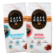 Café Nova snelfiltermaling